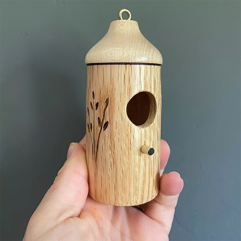 Wooden Hummingbird House-gift For Nature Lovers