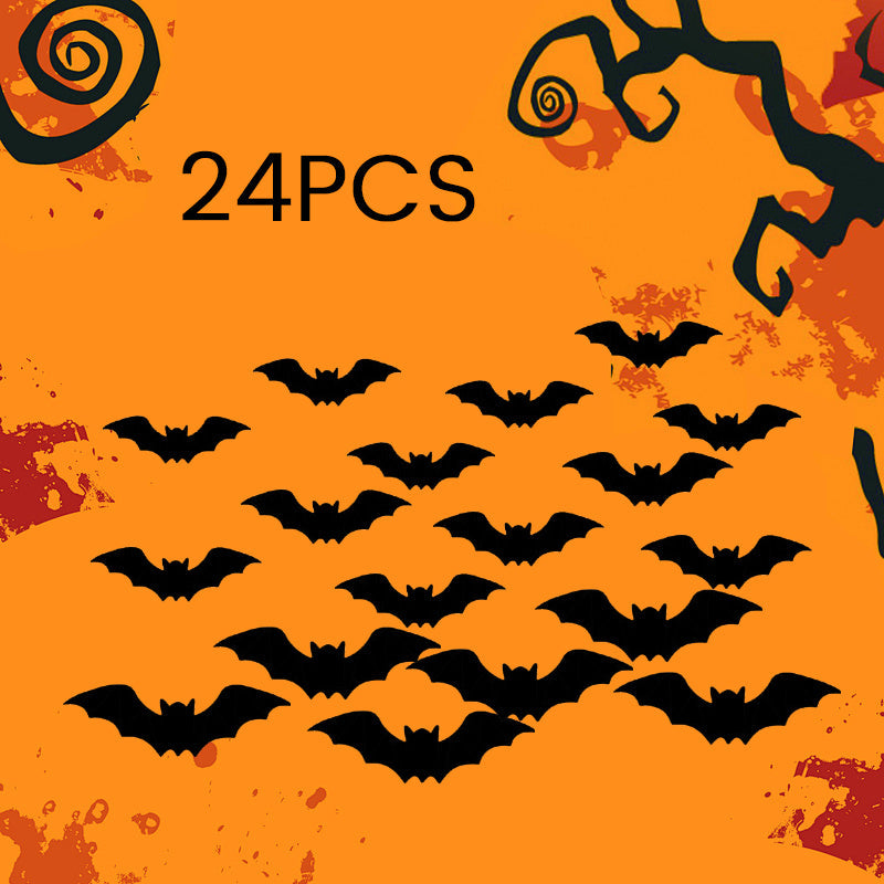 LED luminous bat decorative sticker