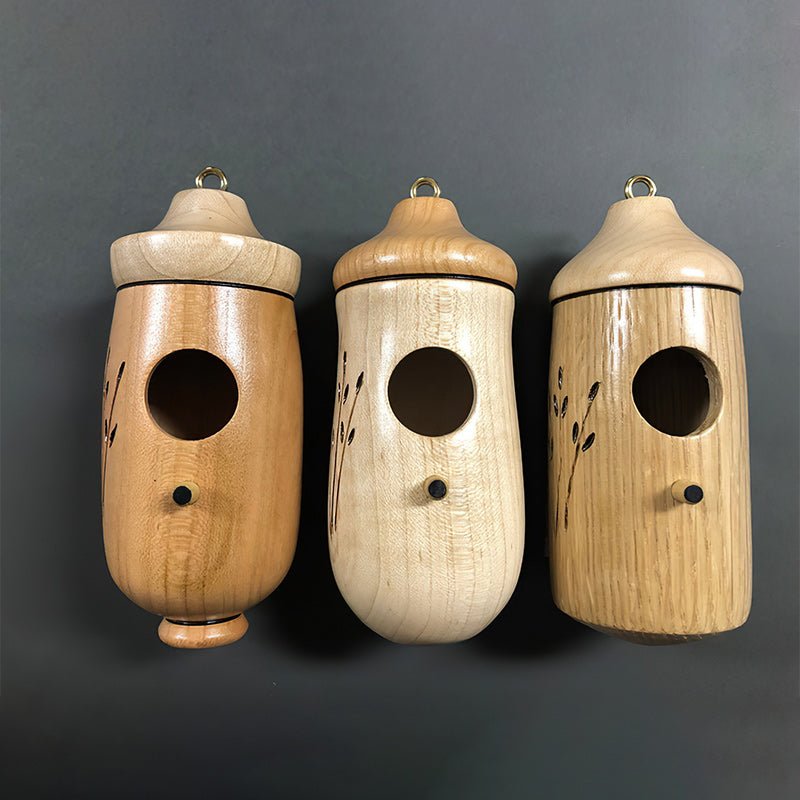 Wooden Hummingbird House-gift For Nature Lovers