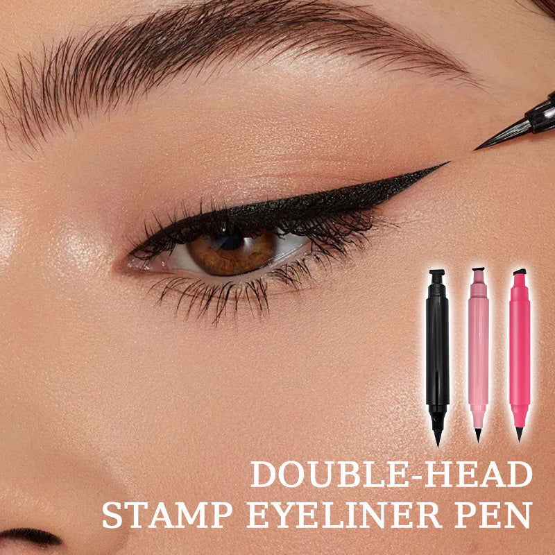 π Double-Head Stamp Eyeliner Pen β Effortlessly Create the Perfect Eye Makeup! β¨