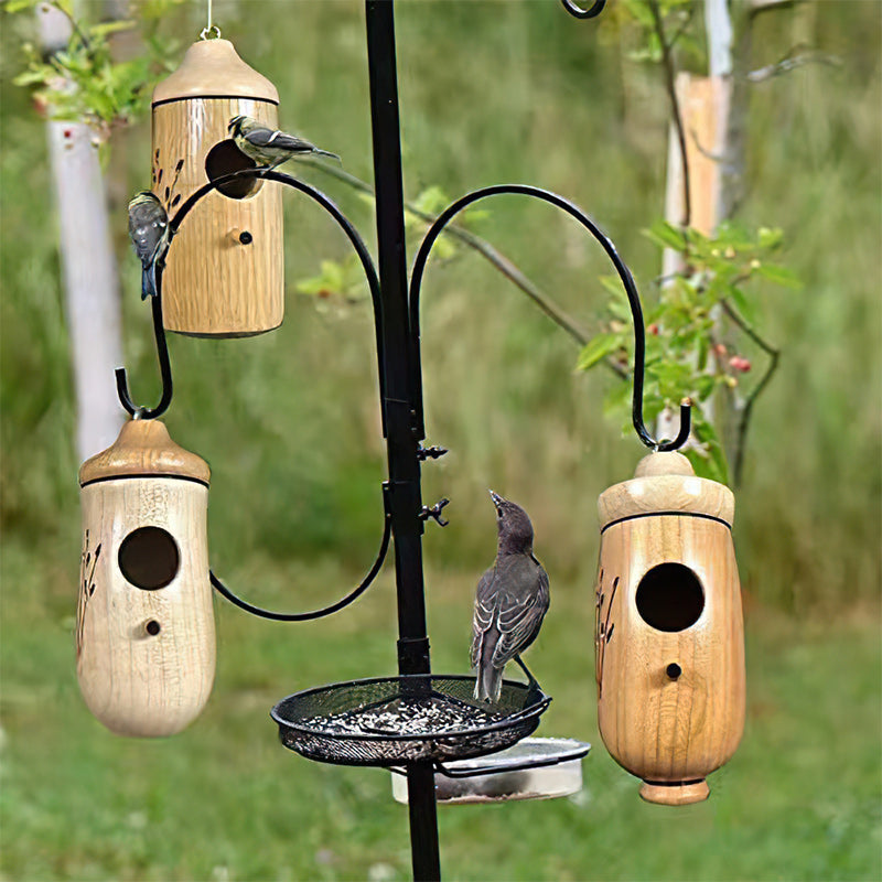 Wooden Hummingbird House-gift For Nature Lovers