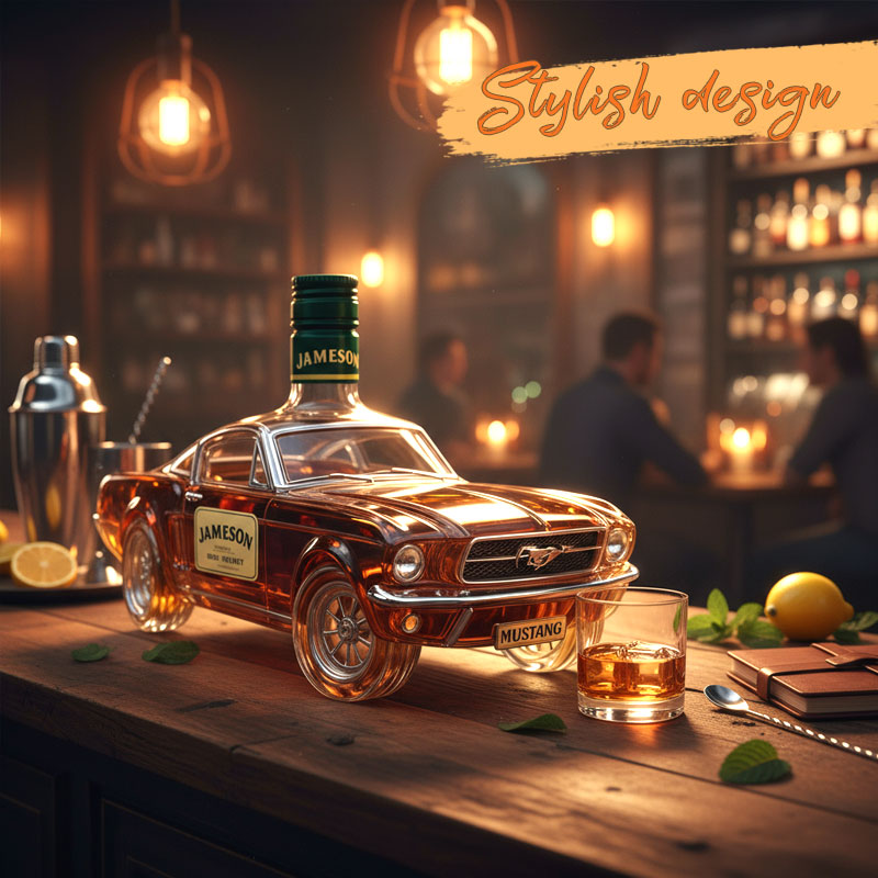 Mustang Whiskey Bottle ๐ฅ