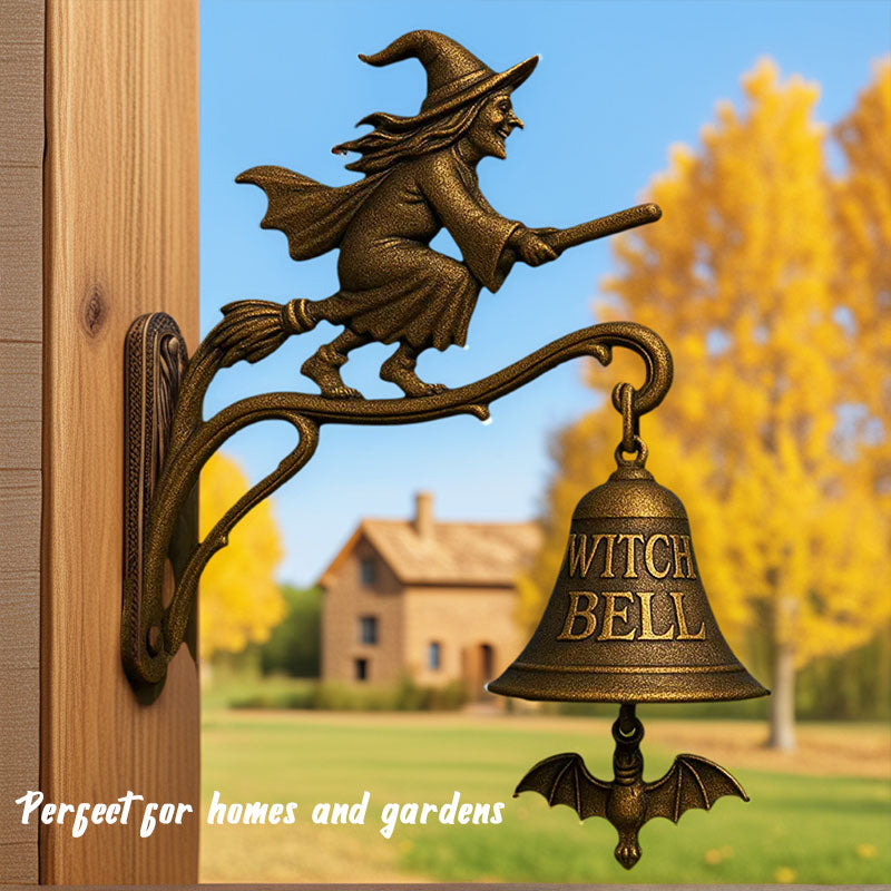 🧙♀️ Let magic greet your guests right at the door!✨Witch Doorbell