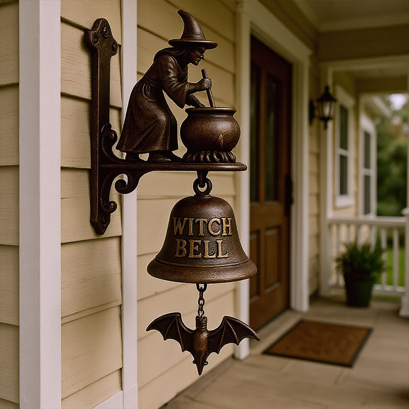 🧙♀️ Let magic greet your guests right at the door!✨Witch Doorbell