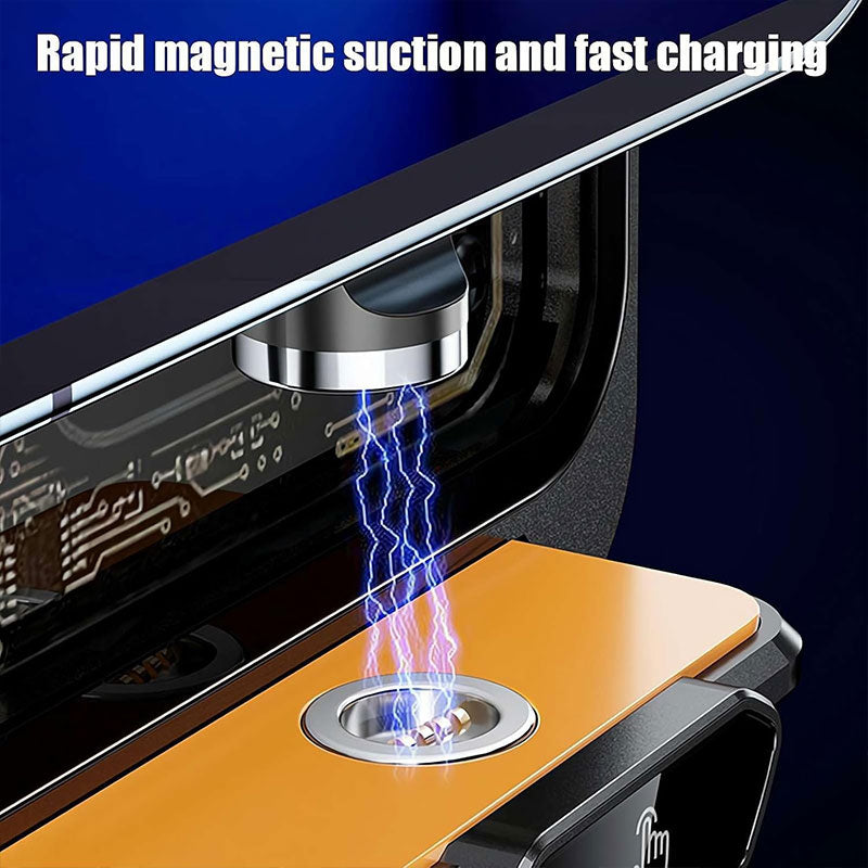 🚗✨Transparent Magnetic Wireless Car Charging Stand