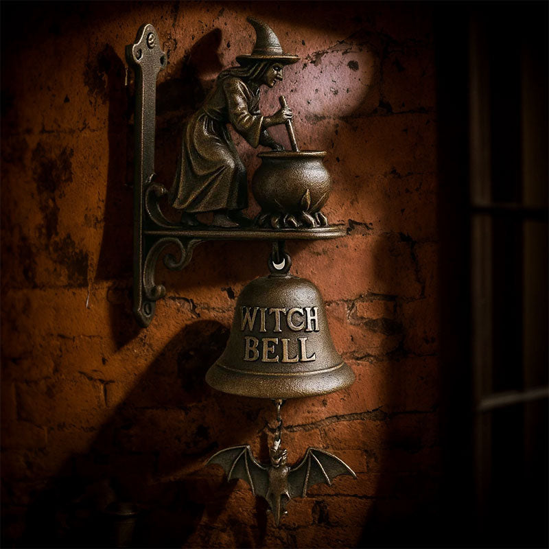 🧙♀️ Let magic greet your guests right at the door!✨Witch Doorbell