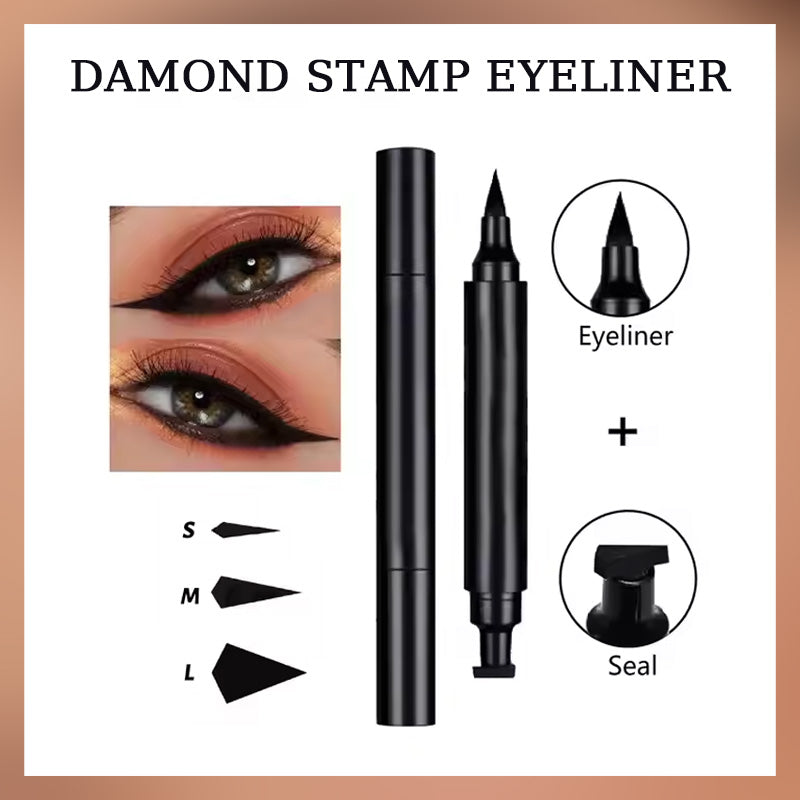 π Double-Head Stamp Eyeliner Pen β Effortlessly Create the Perfect Eye Makeup! β¨