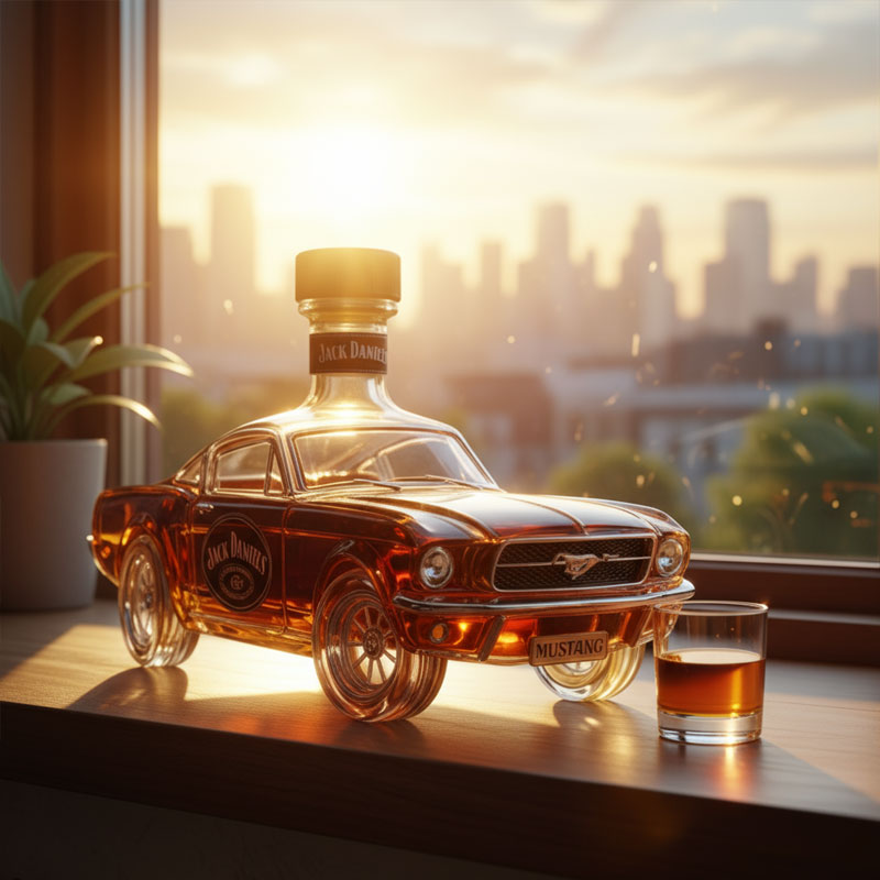 Mustang Whiskey Bottle ๐ฅ