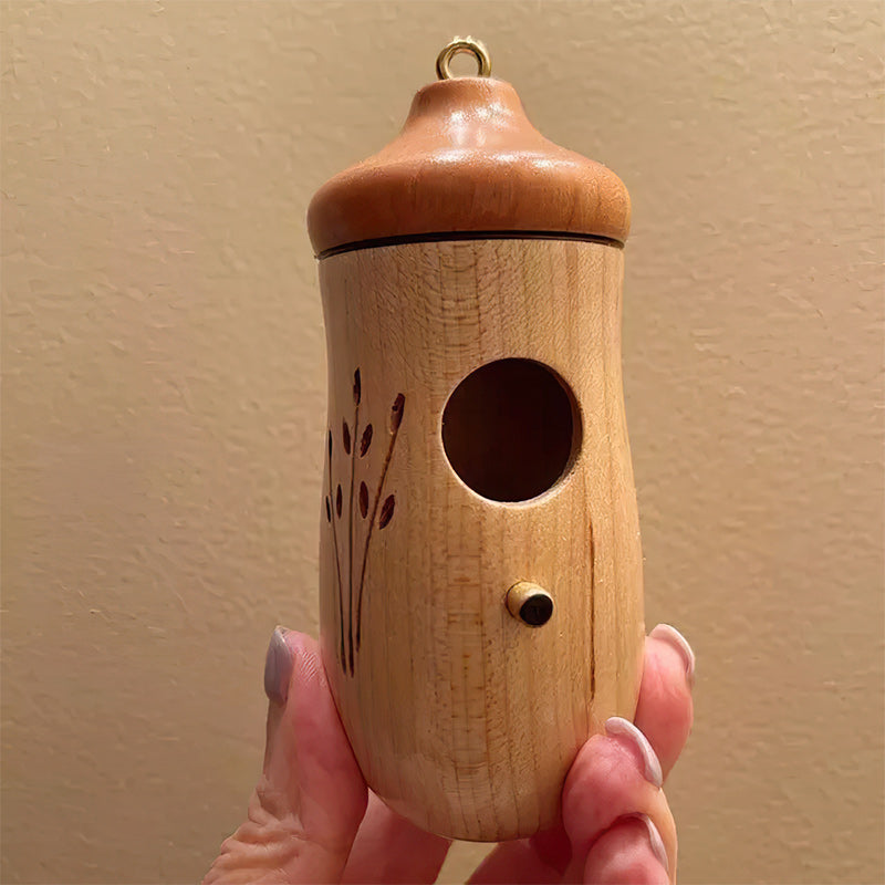 Wooden Hummingbird House-gift For Nature Lovers