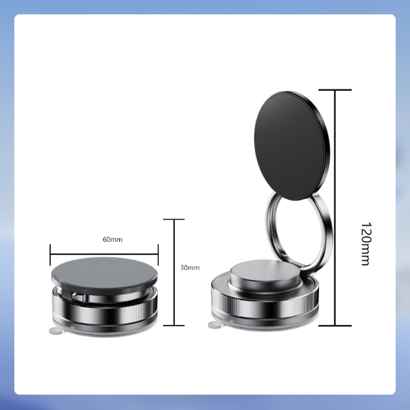 π Mechanical Vacuum Magnetic Car Phone Holder β Make Your Drive Easier! π±