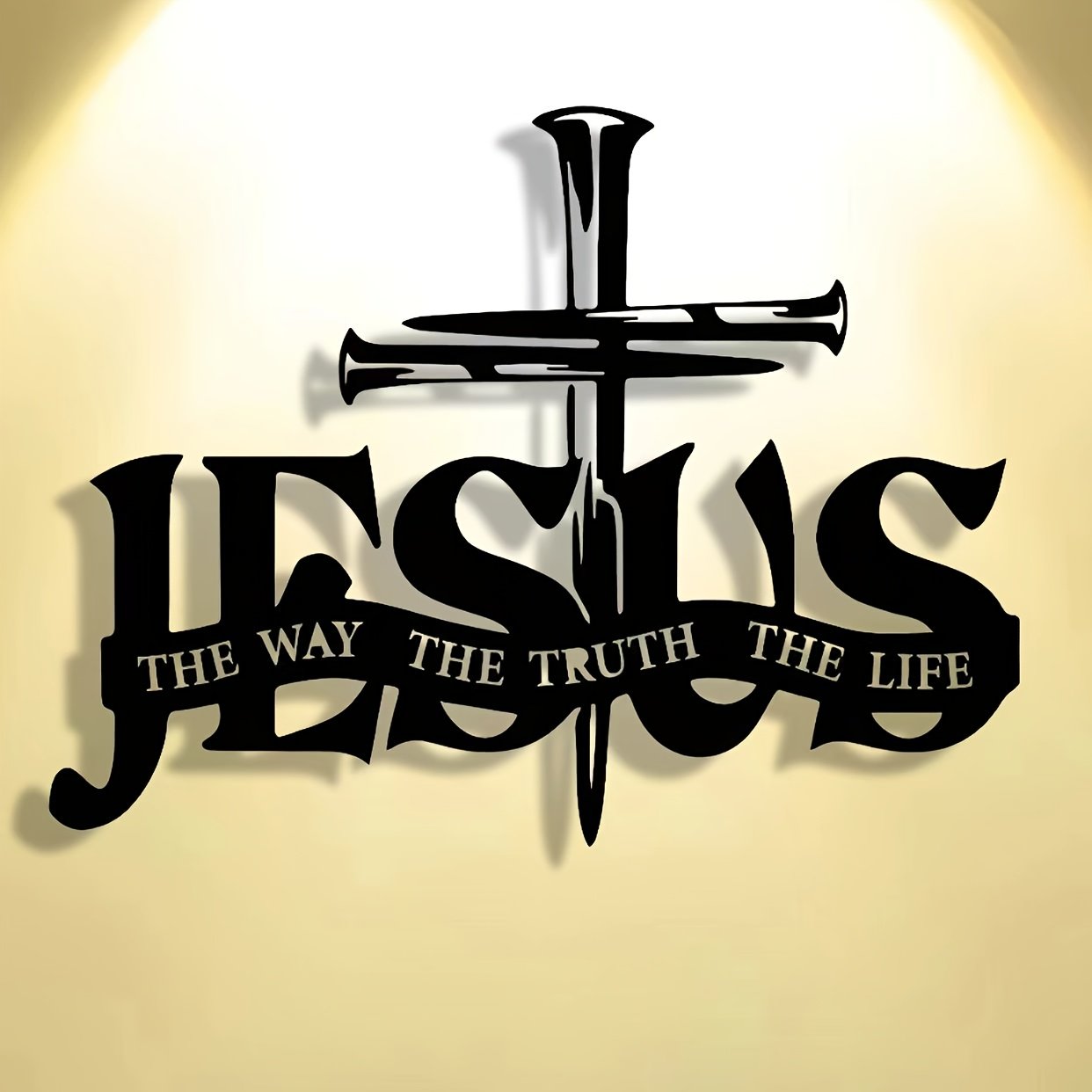 (🎁Last Day 49% OFF)🔥Jesus & Cross Design Wall Art - ⌛Limited Handmade Series
