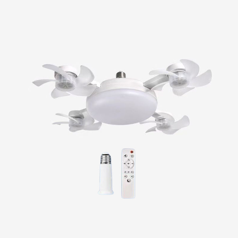 4-Head Drone Fan Light