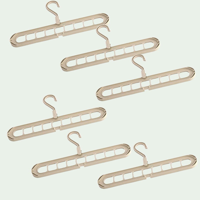 Nine-hole multifunctional magic storage hanger