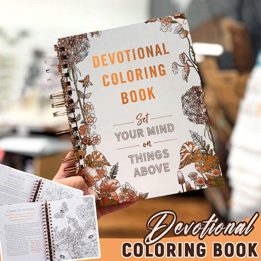 🌸 DEVOTIONAL COLORING BOOK · Healing time of casual doodles