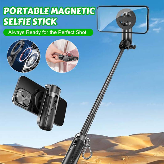 Portable Magnetic Selfie Stick
