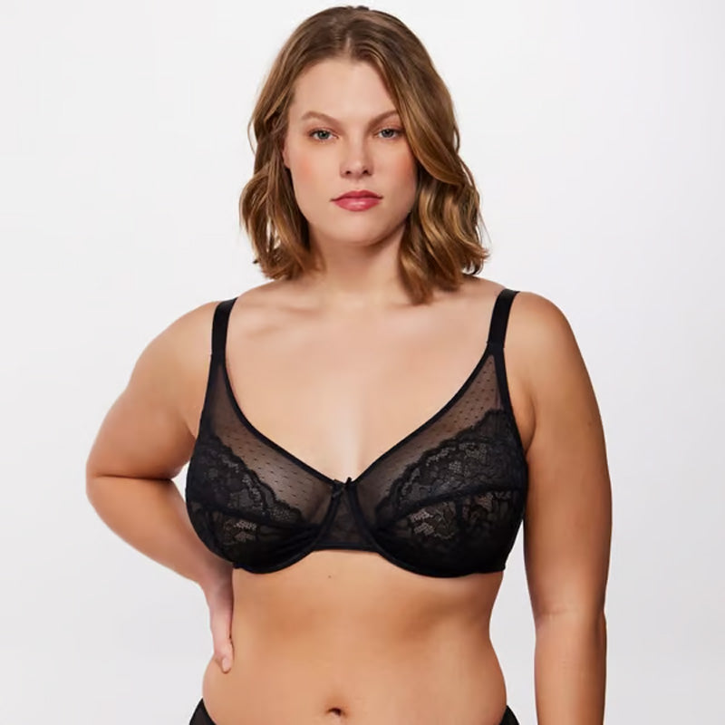 Unlined Comfort Unpadded Full Coverage Underwire Minimizer Bra