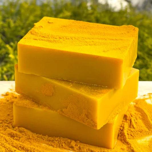 Turmeric Lemon Kojic Ginger Handmade Soap 🌿✨