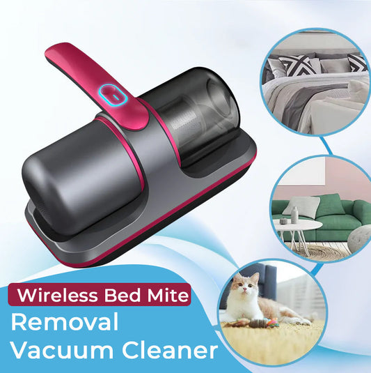 🏡 Wireless Mattress Mite Vacuum Cleaner – Deep Cleaning, Ultimate Protection 💙