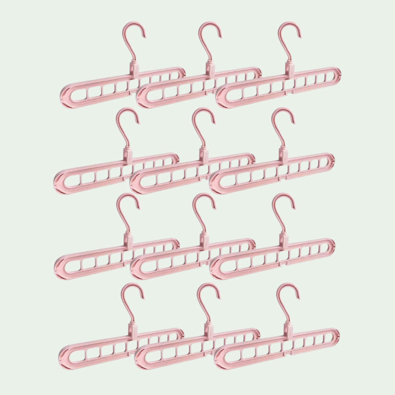 Nine-hole multifunctional magic storage hanger