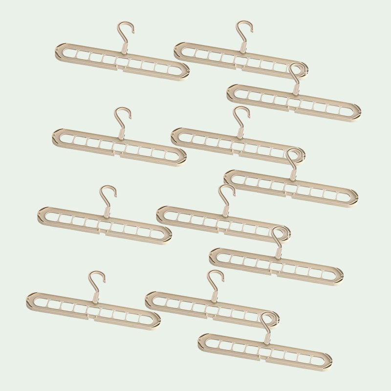 Nine-hole multifunctional magic storage hanger