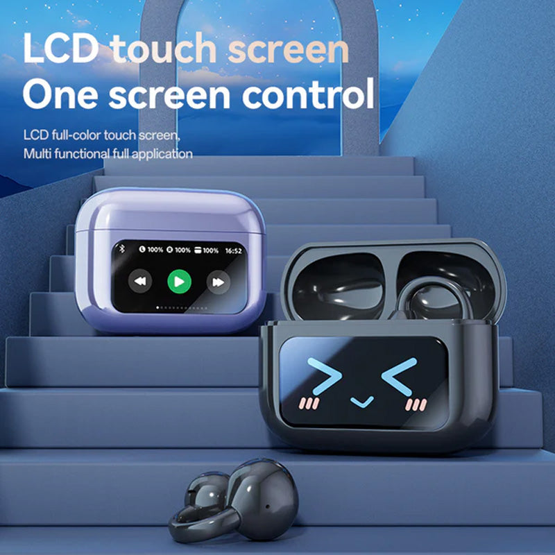 🌟 Smart Touchscreen Bluetooth Earbuds 🌟
