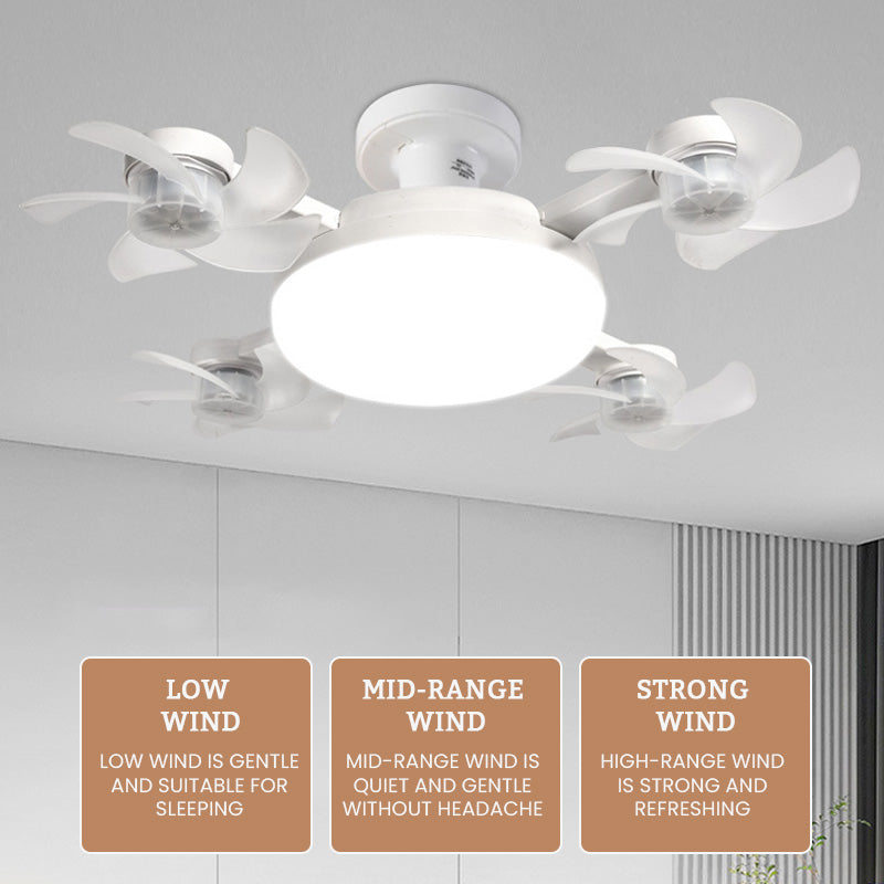 4-Head Drone Fan Light