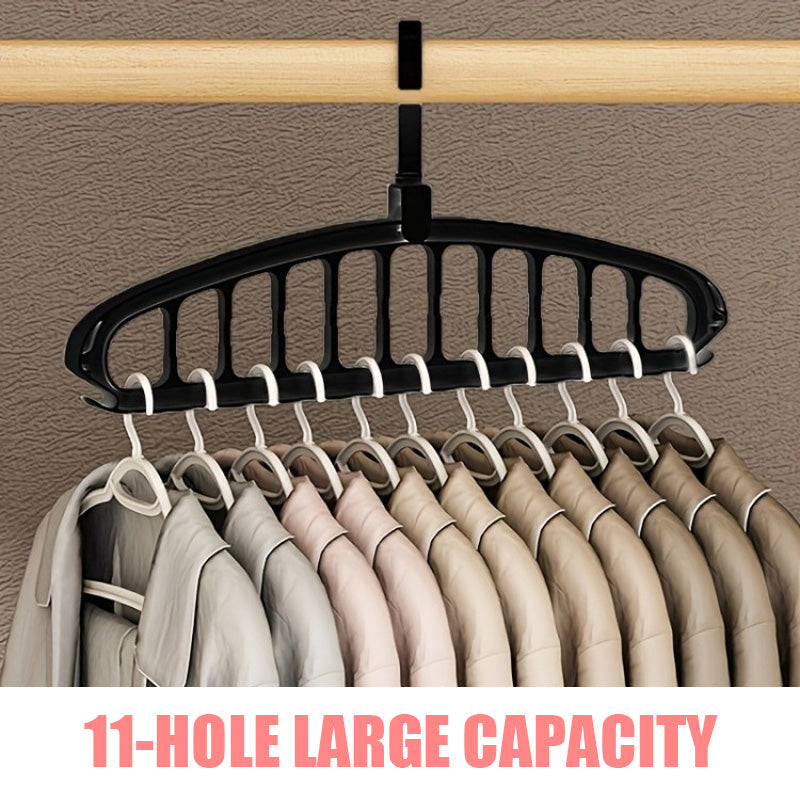 Seamless folding hanger