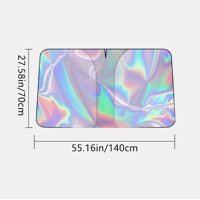 🌞🌈Laser Car Windshield Sunshade