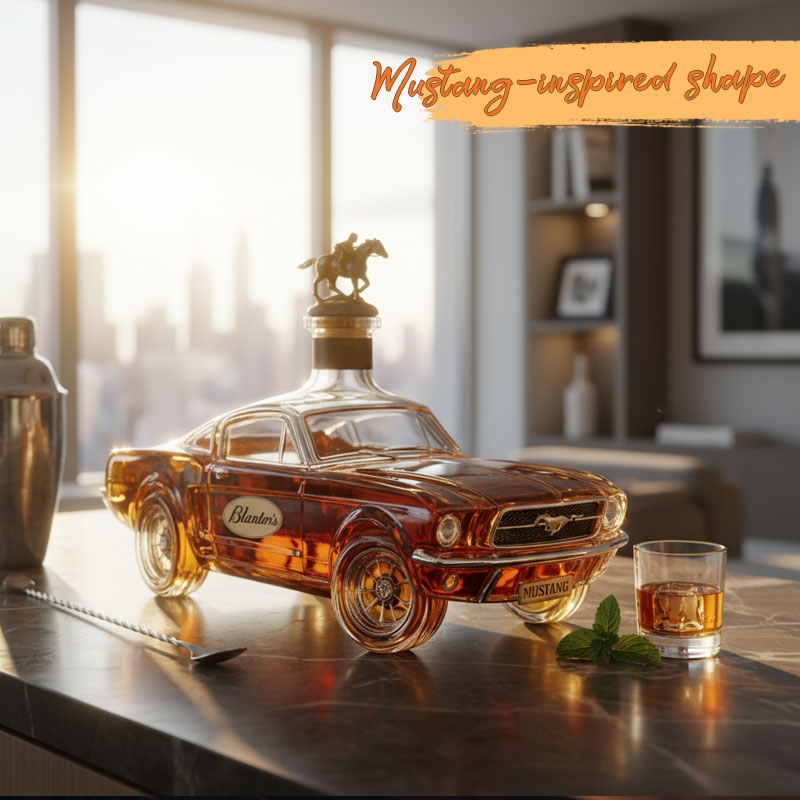 Mustang Whiskey Bottle 🥃
