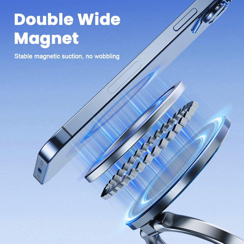 🚗 Mechanical Vacuum Magnetic Car Phone Holder — Make Your Drive Easier! 📱