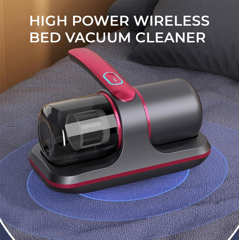 🏡 Wireless Mattress Mite Vacuum Cleaner – Deep Cleaning, Ultimate Protection 💙