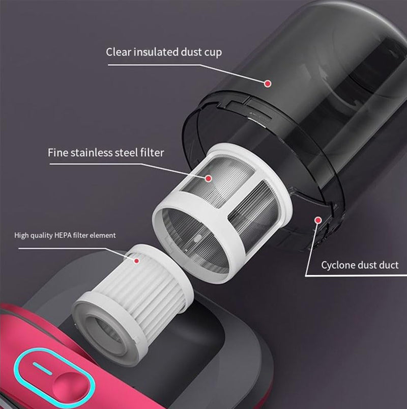 🏡 Wireless Mattress Mite Vacuum Cleaner – Deep Cleaning, Ultimate Protection 💙