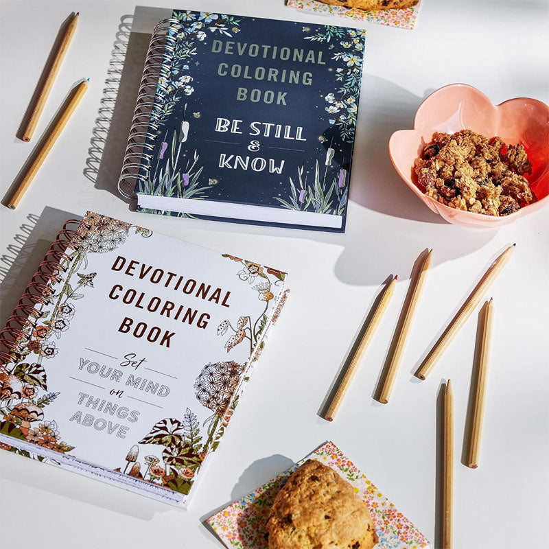 🌸 DEVOTIONAL COLORING BOOK · Healing time of casual doodles