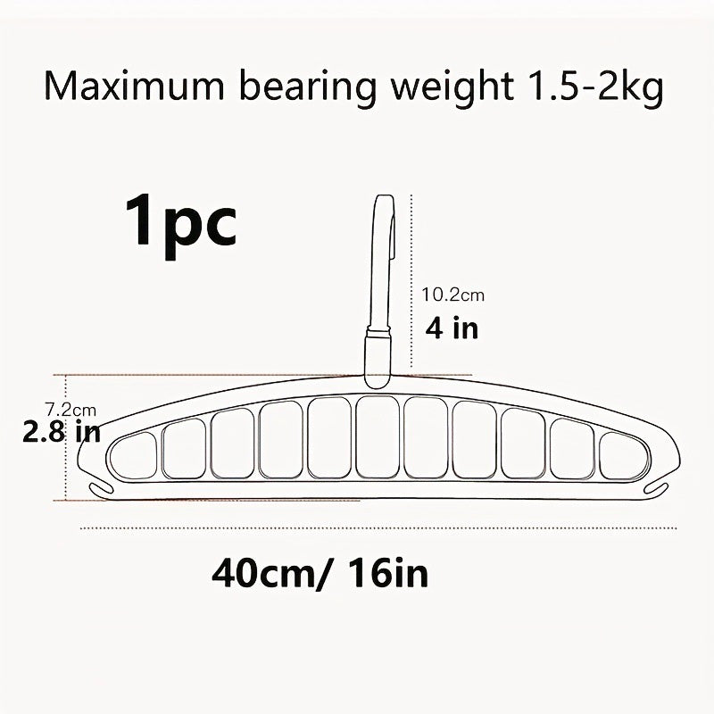Seamless folding hanger