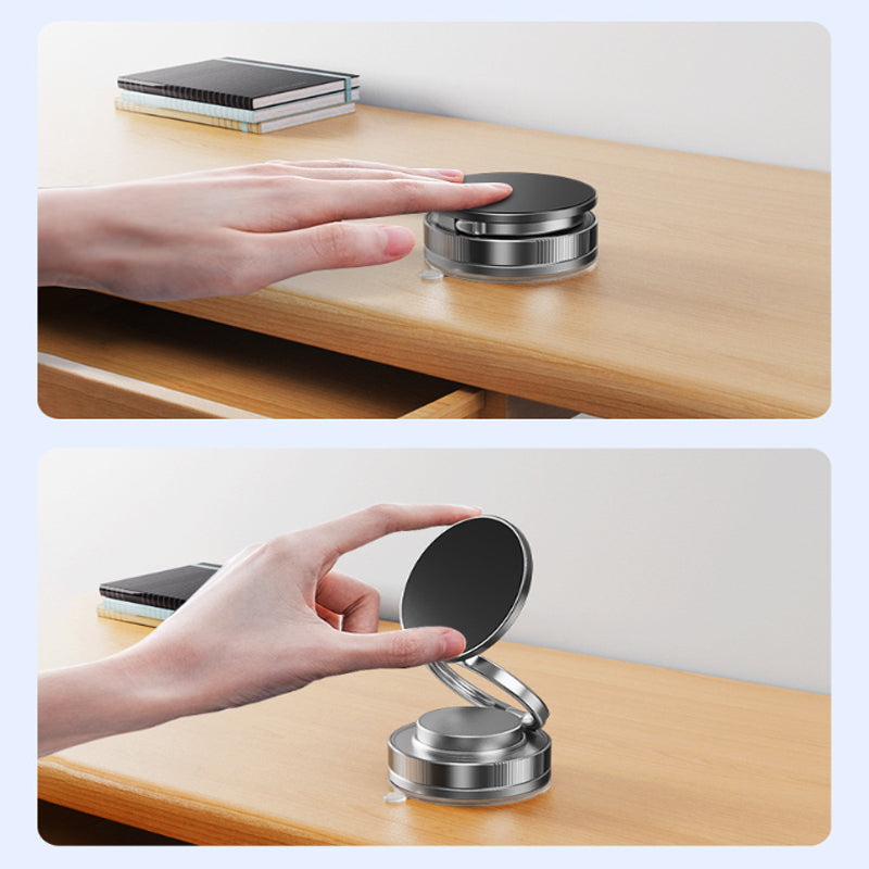 🚗 Mechanical Vacuum Magnetic Car Phone Holder — Make Your Drive Easier! 📱