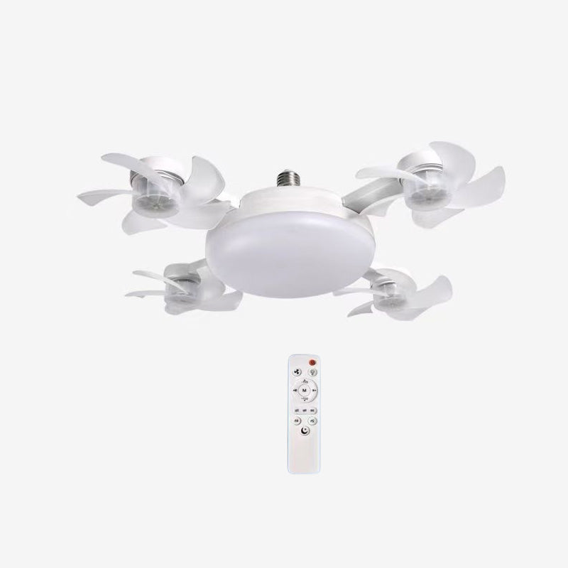 4-Head Drone Fan Light