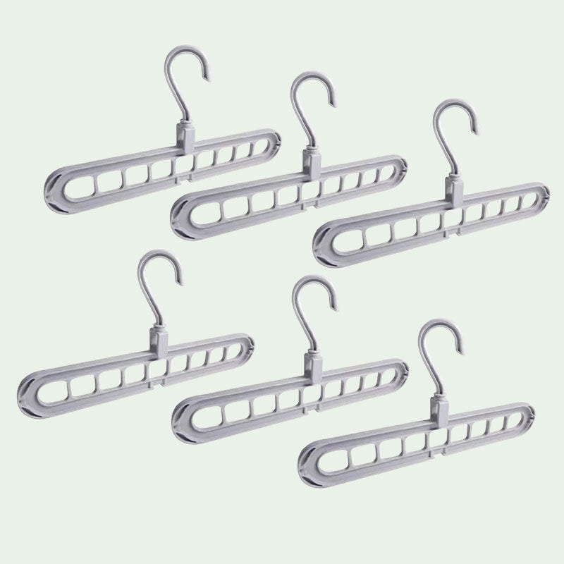 Nine-hole multifunctional magic storage hanger